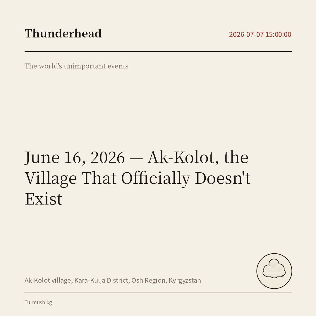 Ak-Kolot, the Village That Officially Doesn't Exist